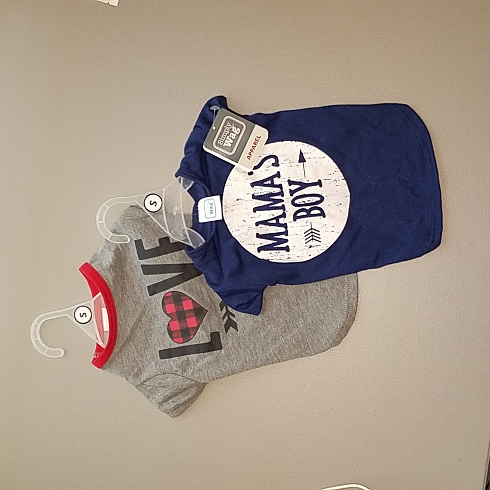 Pet Shirts (2) Size Small